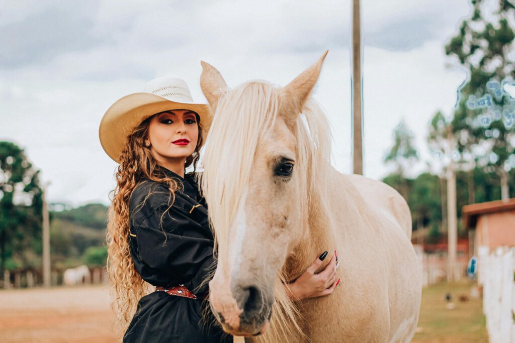 horse and owner