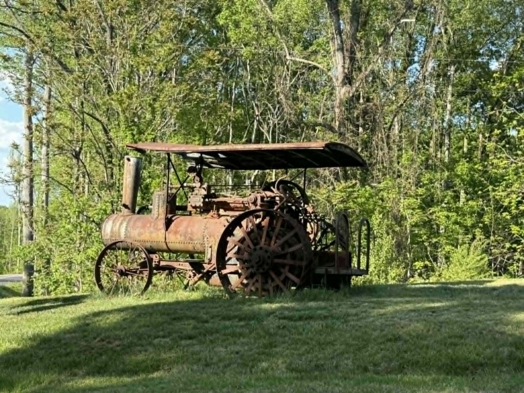 old tractor
