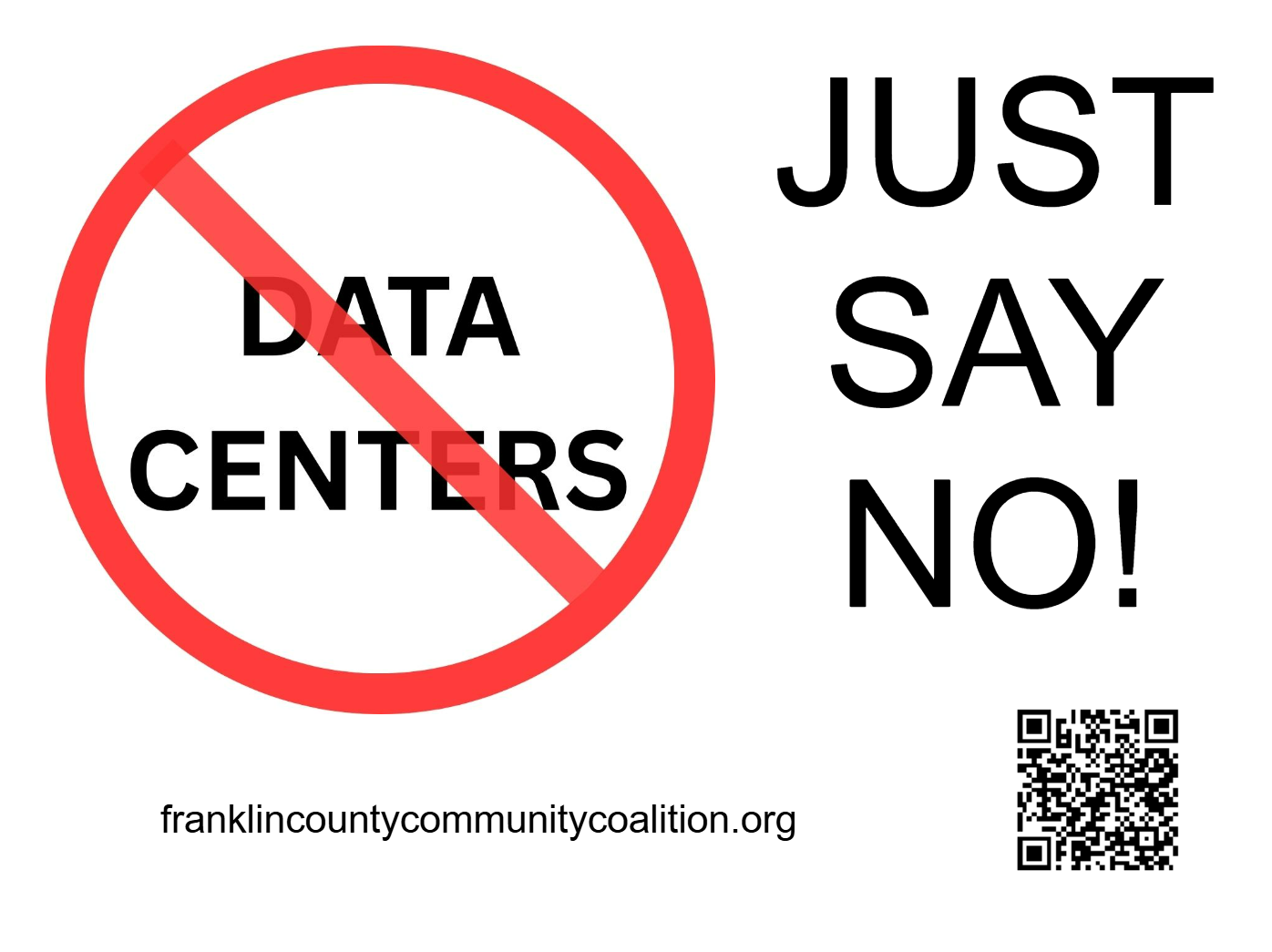 Yard Sign - No Data Center